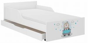 Dětská postel FILIP - LEV V AUTÍČKU 180x90 cm
