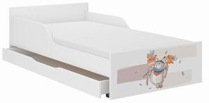 Dětská postel FILIP - MEDVÍDEK A LIŠÁK 180x90 cm