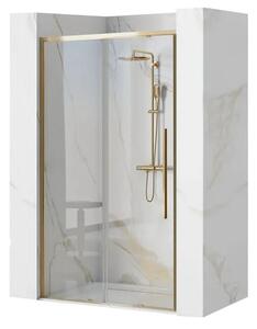 Sprchové dveře Rea SOLAR 100 cm - zlaté