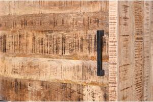 REGÁL, mangové dřevo, 58/192/40 cm MID.YOU - Knihovny, Online Only
