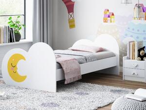Dětská postel MĚSÍČEK 160x80 cm (11 barev) + matrace ZDARMA