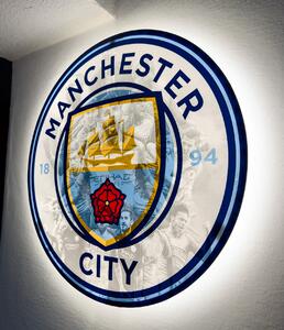 Svítící obraz obraz Manchesteru City - Legendy