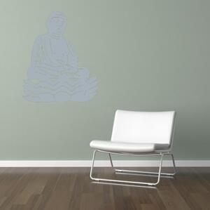 Živá Zeď Samolepka Buddha Barva: černá