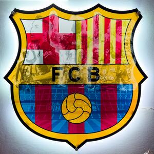 Svítící obraz FC Barcelona - Legendy