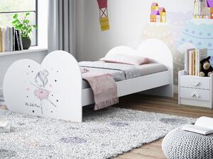 Dětská postel BALETKA 180x90 cm (11 barev) + matrace ZDARMA