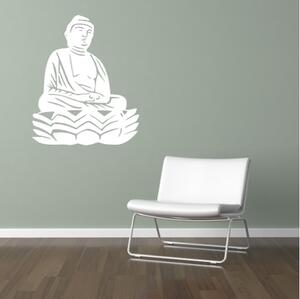 Živá Zeď Samolepka Buddha Barva: černá