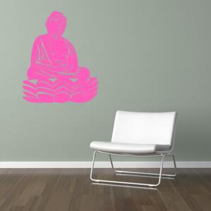 Živá Zeď Samolepka Buddha Barva: černá