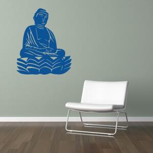 Živá Zeď Samolepka Buddha Barva: černá