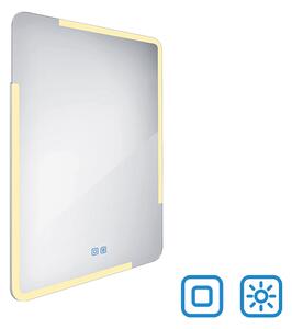 Nimco LED zrcadlo 32W, 60x80 cm se dvěma dotykovými senzory