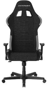 Herní židle DXRacer FORMULA černo-šedá, látková