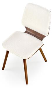 Halmar Jídelní židle K511 cream / walnut