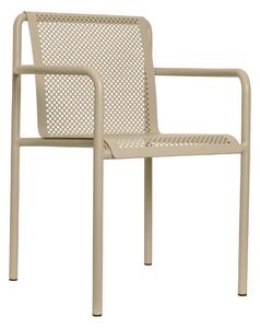 FERM LIVING Zahradní židle Dapple s područkami, Cashmere