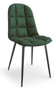 Halmar Jídelní židle K417 - tmavě zelená