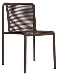 FERM LIVING Zahradní židle Dapple, Dark Chocolate