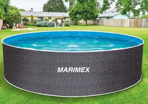 Marimex | Bazén Marimex Orlando Premium DL 4,60x1,22 m s pískovou filtrací a příslušenstvím - motiv RATAN | 19900128