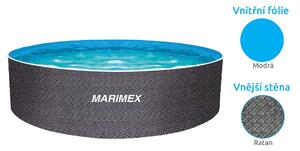 Marimex | Bazén Orlando Premium DL 4,60x1,22 m s pískovou filtrací a příslušenstvím - motiv RATAN | 19900128