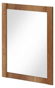 CMD COMAD - Zrcadlo Classsic Oak - hnědá - 60x60 cm