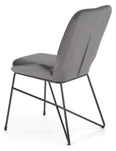 Halmar Jídelní židle K454 - šedá