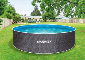 Marimex | Bazén Orlando 3,66x1,22 m s pískovou filtrací a příslušenstvím - motiv RATAN | 19900127