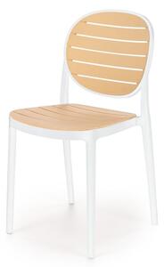 Halmar Jídelní židle K529 - černá/natural