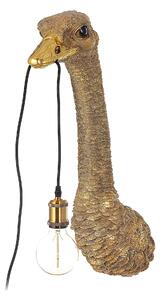 Nástěnná lampa Gold Ostrich 72cm
