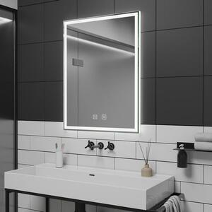 Kielle Idolio Zrcadlo s LED osvětlením a vyhříváním, 60x80 cm 50324001