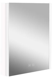 Kielle Arkas I Zrcadlová skříňka s LED osvětlením, vyhříváním a USB portem, 55x70x13 cm, bílá 50111610
