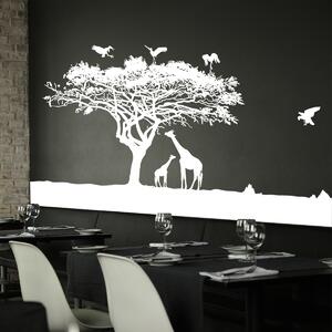 Samolepka na zeď - Afrika (100x56 cm)
