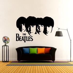 Samolepka na zeď - The Beatles (95x65 cm)