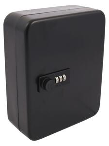Skříňka na 20 klíčů 20x16x8,7 cm - černá