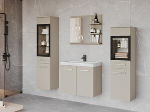 Koupelnový nábytek Apogon I, Barva: kašmírová béžová, Sifon k umyvadlu: ne, Osvětlení: bez osvětlení, Baterie: ne 5903211455384