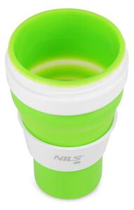 NC4103 SV.ZELENÝ SILIKONOVÝ SKLÁDACÍ HRNEK 600ML NILS CAMP