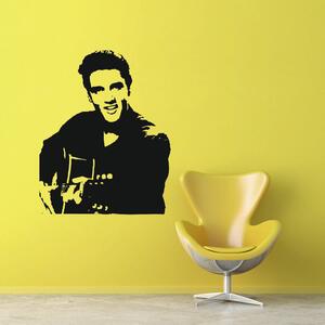 Samolepka na zeď - Elvis Presley (48x60 cm)