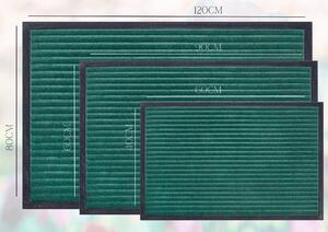 Hanse Home Collection koberce Rohožka Mix Mats Striped 105650 Smaragd Green ROZMĚR: 80x120