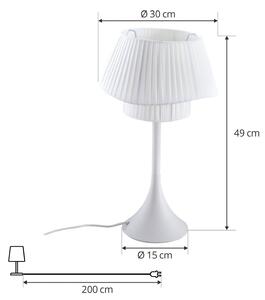 Lindby Eryndor stolní lampa s textilním stínidlem