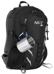 NC17110 MODRÝ KEMPIGOVÝ HRNEK 300ML S KARABINOU NILS CAMP