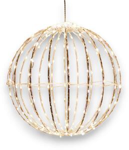 ACA Lighting LED vánoční 3D koule, průměr 20 cm, 100 LED, 230V, IP44