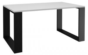 Konferenční stolek LAUREN 1 - bílý / černý
