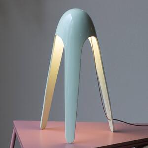 Martinelli Luce Cyborg - LED stolní lampa, modrá