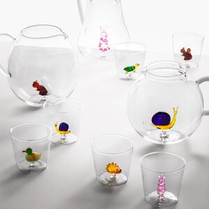 Ichendorf Milano designové sklenice na vodu Animal Farm Longdrink Duck
