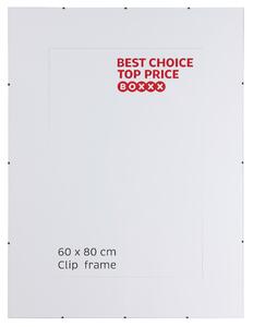 KLIPOVÝ RÁMEČEK, 1 foto 60 cm x 80 cm Boxxx - Fotorámečky & obrazové rámy