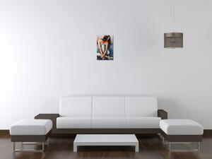 Obraz na plátně Tmavovlasá baletka Velikost: 20 x 30 cm
