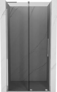 Mexen Velar L, posuvné sprchové dveře do otvoru 90 cm, 8mm šedé sklo, chromová, 871-090-003-41-01