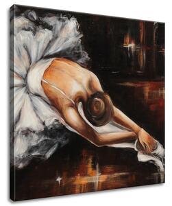 Gario Obraz na plátně Rozcvička baletky Velikost: 30 x 30 cm