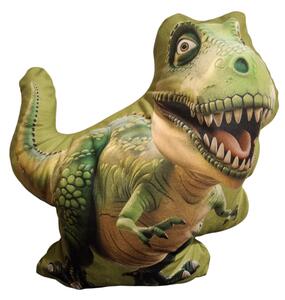 Dekorační 3D polštář Dinosaurus – ručně šitý