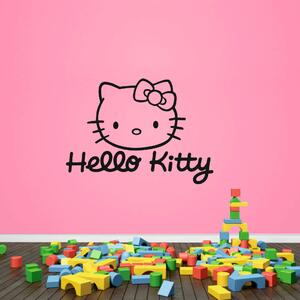 Samolepka na zeď - Hello Kitty 2 (60x43 cm)