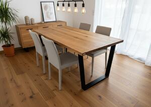 Morawood Jídelní stůl Paris Barva desky: Medová, Rozměr desky: 700x1200(mm), Úprava hrany: Přírodní