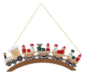 Dřevěná vánoční ozdoba 22 cm Bertie – Bloomingville