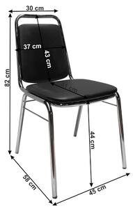 Kancelářská židle Zella (černá). 1016153