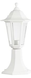 ACA Lighting Venkovní lucerna PLGQ3W max. 40W/E27/IP44, bílá